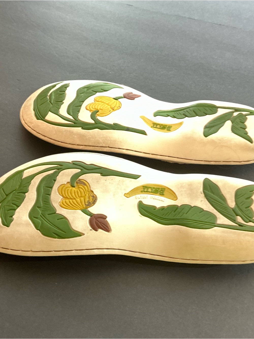 Born Women's Tan Footbed Sandals with Cream Braided Straps - Picture 6 of 6